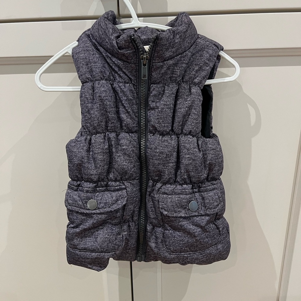 Gray Puffer Vest Rorie Whelan 24m